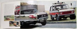 1977 British Leyland Range Rover Sales Brochure