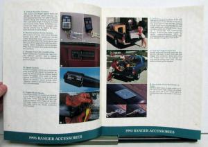 1993 Ford Light Trucks Van Accessories Sales Brochure