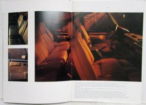 1989 Land Rover Range Rover Vogue and Standard Models Sales Brochure