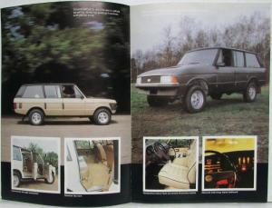 1979 Rapport Quadraporte Range Rover 4-Door Conversion Sales Brochure