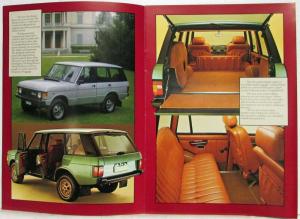 1980 Range Rover Monteverdi Sales Brochure