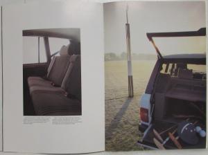 1984 Land Rover Range Rover Luxury Must Not End Sales Brochure - French Text