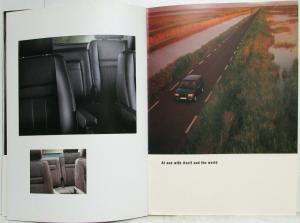 1995 Land Rover Range Rover Sales Brochure