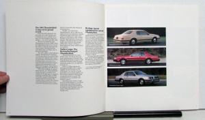 1983 Ford Thunderbird Heritage Turbo Coupe Specifications Sales Brochure