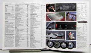 1983 Ford Thunderbird Heritage Turbo Coupe Specifications Sales Brochure