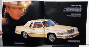 1980 Ford Thunderbird Town Landau Specifications Sales Brochure