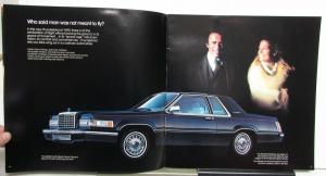 1980 Ford Thunderbird Town Landau Specifications Sales Brochure