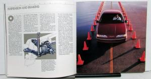 1989 Ford Presents The Thunderbird Launch Sales Brochure Dealer Letter