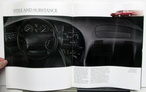 1995 Ford Thunderbird LX Super Coupe Features Specs Sales Brochure