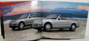 2004 Ford Thunderbird Features Paint Options Sales Brochure