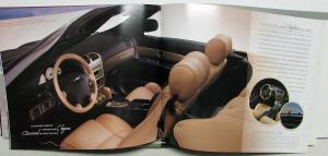 2004 Ford Thunderbird Features Paint Options Sales Brochure