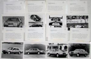1991-1992 Mercedes-Benz Media Information Press Kit
