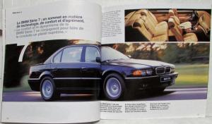 1999 BMW Fascination Sales Brochure - French Text