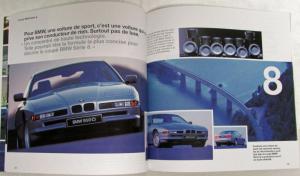 1999 BMW Fascination Sales Brochure - French Text