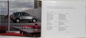 2003 BMW X5 SAV Accessories Sales Brochure