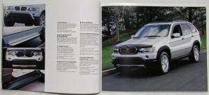 2003 BMW X5 SAV Accessories Sales Brochure