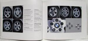 2003 BMW X5 SAV Accessories Sales Brochure