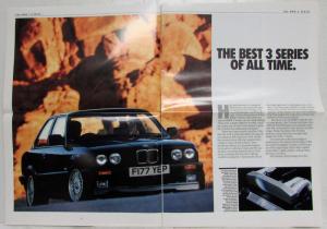 1988 BMW Car Range Oversized Sales Brochure - Sheer Driving Pleasure