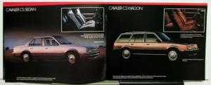 1983 Chevrolet Cavalier CS Hatchback Sedan Wagon Sales Brochure