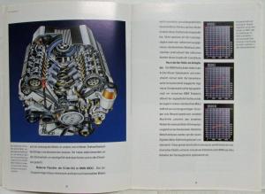 1993 BMW 8-Series Coupes Sales Brochures - German Text