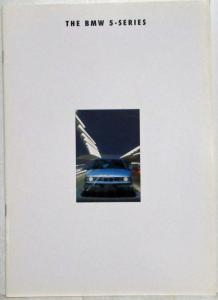 1993 BMW 5 Series Sales Brochure