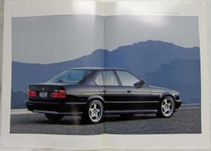 1993 BMW 5 Series Sales Brochure