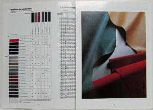 1993 BMW 3-Series Cabrio Sales Brochure - German Text