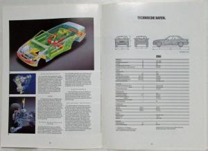 1993 BMW 3-Series Cabrio Sales Brochure - German Text