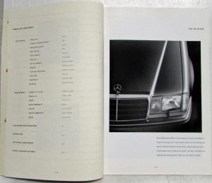 1992 Mercedes-Benz 300 Class Prestige Sales Brochure