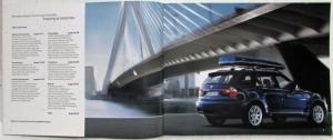 2007 BMW X3 Series Accessories Sales Brochure