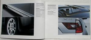 2007 BMW X3 Series Accessories Sales Brochure