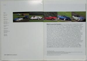 1997 BMW Z3 Roadster Sales Brochure