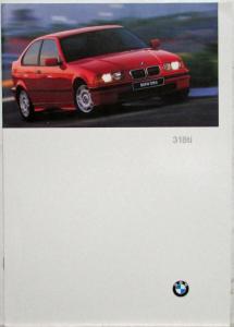 1997 BMW 318ti Sales Brochure