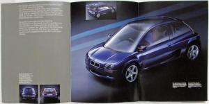 1993 BMW Ideas That Move Media Information Press Kit - German Text