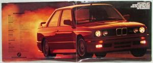 1986 BMW M3 Sales Folder