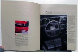 1987 Dodge Daytona Shelby Z Options Interior Exterior Sales Brochure