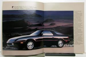 1987 Dodge Daytona Shelby Z Options Interior Exterior Sales Brochure