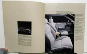 1987 Dodge Shadow Interior Exterior Options Sales Brochure