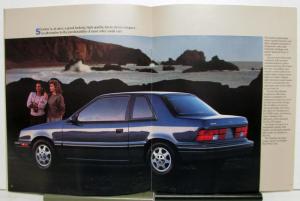 1987 Dodge Shadow Interior Exterior Options Sales Brochure