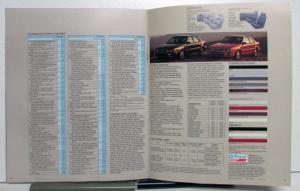 1987 Dodge Shadow Interior Exterior Options Sales Brochure