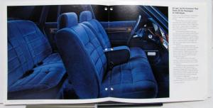 1983 Dodge 600 ES Series Options Interior Exterior Sales Brochure