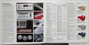 1983 Dodge 600 ES Series Options Interior Exterior Sales Brochure