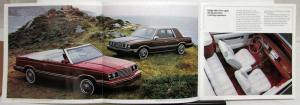 1983 Dodge 400 Options Interior Exterior Sales Brochure