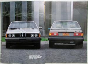 1978 BMW 733i Prestige Sales Brochure 2/1978