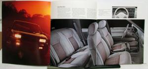 1989 Dodge Spirit ES LS Options Interior Exterior Sales Brochure