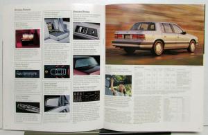 1989 Dodge Spirit ES LS Options Interior Exterior Sales Brochure