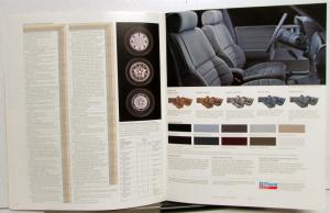 1989 Dodge Spirit ES LS Options Interior Exterior Sales Brochure