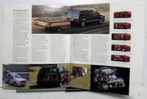 1989 Dodge Grand Caravan SE LE Options Interior Exterior Sales Brochure