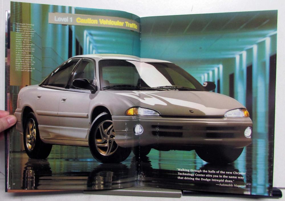 1993 Dodge Intrepid ES Specs Interior Exterior Envelope Dealer Letter ...