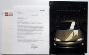 1993 Dodge Intrepid ES Specs Interior Exterior Envelope Dealer Letter Brochure